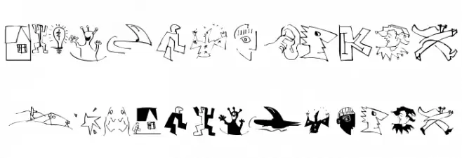 M-sKetches Fonte MAIÚSCULAS