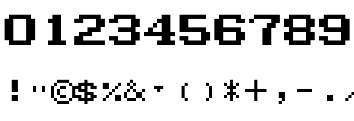 M01_CPS Font OTHER CHARS