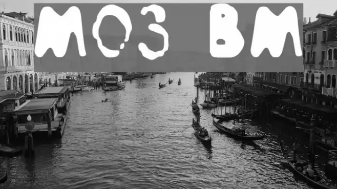 M03_BM Font examples