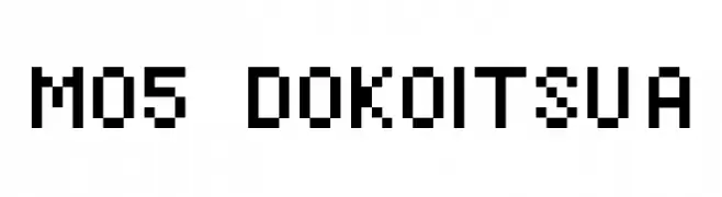 M05_DOKOITSU A  Скачать бесплатные шрифты