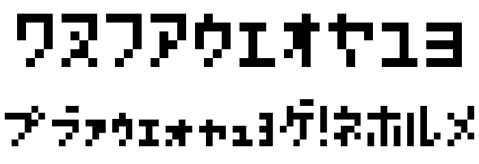 M05_DOKOITSU K Font OTHER CHARS