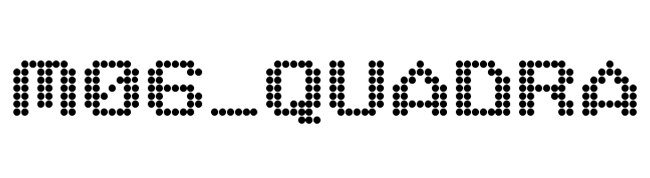 M06_QUADRA Font