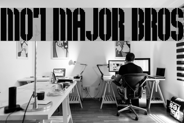 M07_MAJOR BROS Font examples