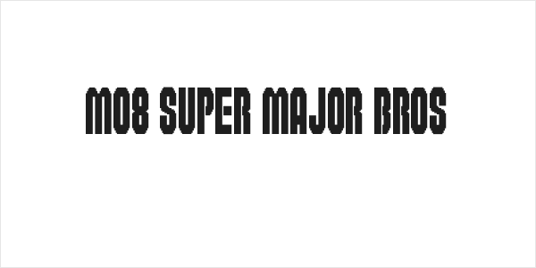 M08_SUPER MAJOR BROS Logo