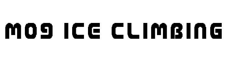 M09_ICE CLIMBING  les polices de caractères gratuit tlcharger