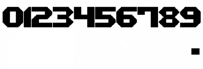 M12_MACH BIKER Font OTHER CHARS