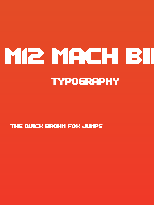 M12_MACH BIKER Poster