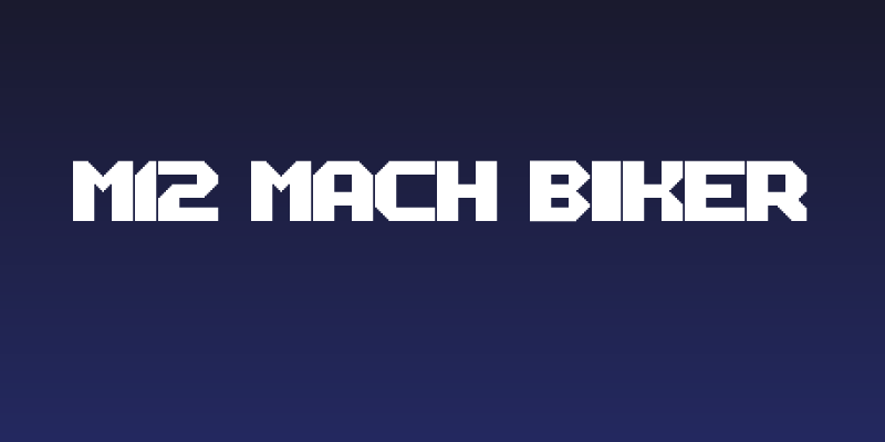 M12_MACH BIKER Social Header