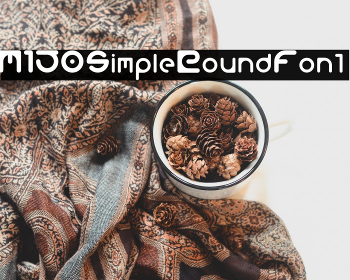 M150SimpleRoundFont Example 2