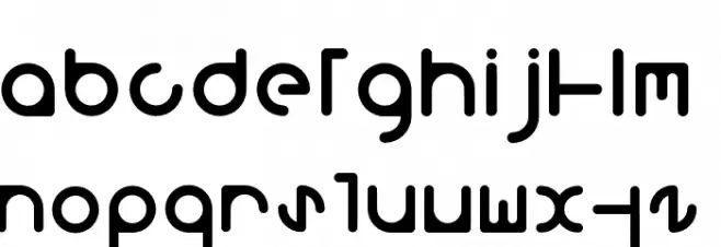 M150SimpleRoundFont फ़ॉन्ट लोअरकेस