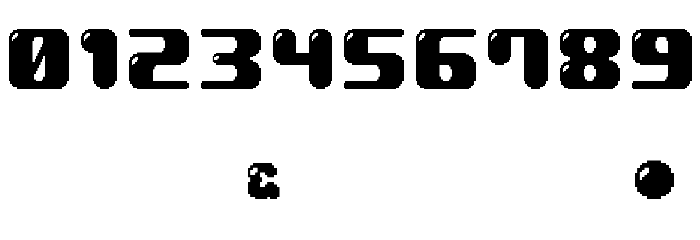 M19_COCONUT MILK フォント その他の文字