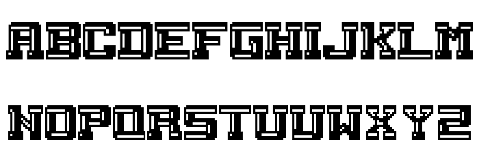 M21_EXCITE HIKE Font LOWERCASE