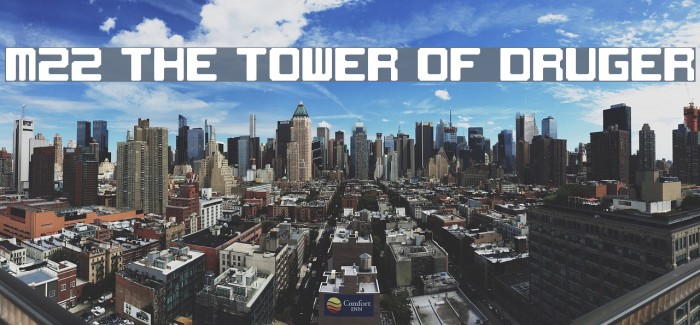 M22_THE TOWER OF DRUGER Font examples