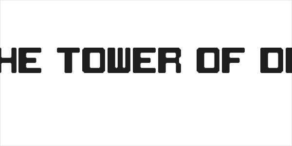M22_THE TOWER OF DRUGER Logo