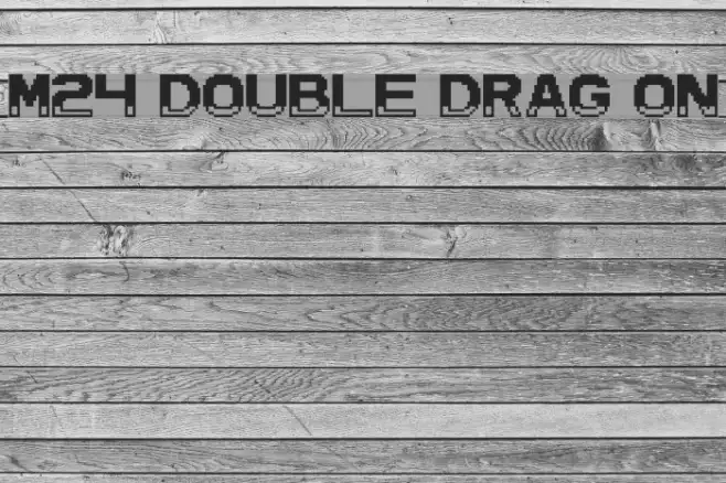 M24_DOUBLE DRAG ON Example 2