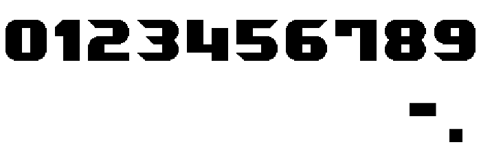 M25_F-0 RACE Font OTHER CHARS