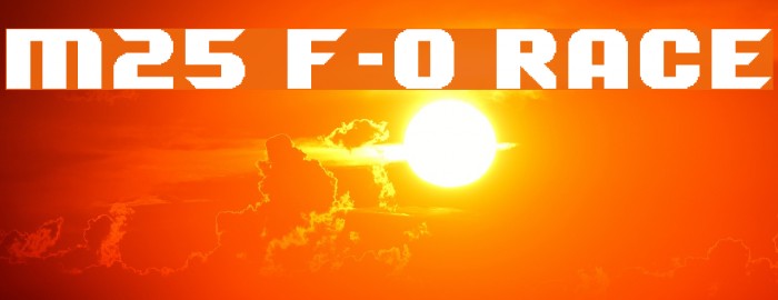 M25_F-0 RACE Font examples