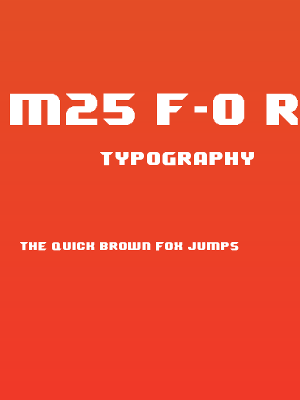 M25_F-0 RACE Poster