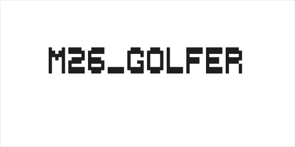 M26_GOLFER Logo