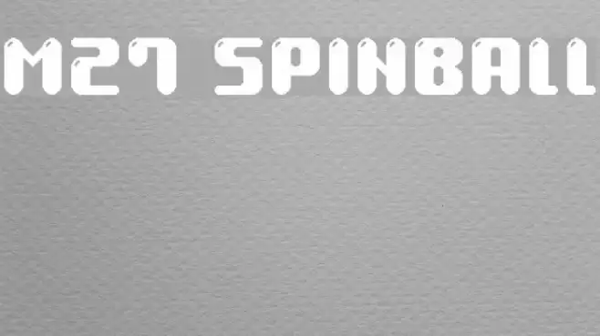 M27_SPINBALL Example 2
