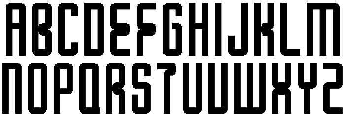 M28_ROUTE-160 TYPO Font LOWERCASE