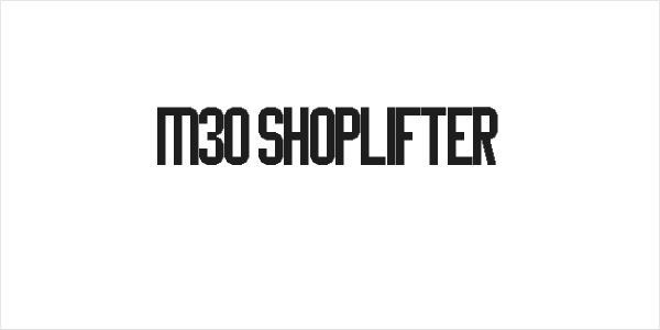 M30_SHOPLIFTER Logo