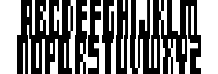 M33_FLOPPY Шрифта строчной
