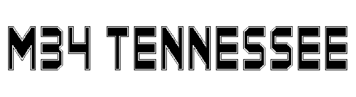 M34_TENNESSEE Font