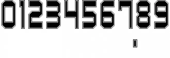 M34_TENNESSEE Font OTHER CHARS