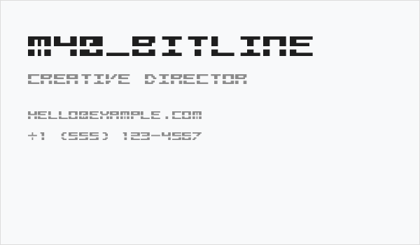 M40_BITLINE Business Card