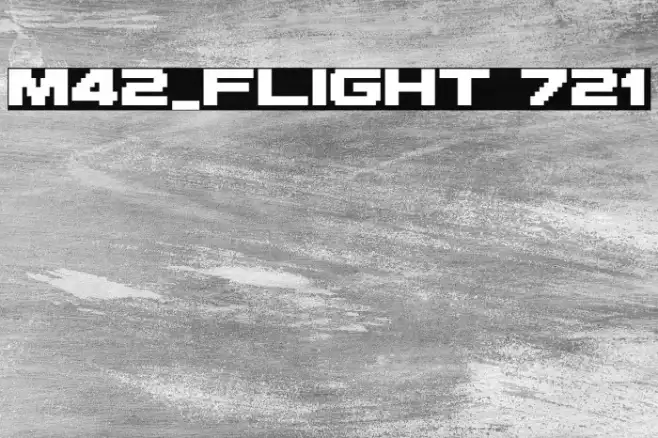M42_FLIGHT 721 Example 1