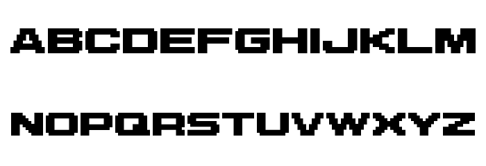 M42_FLIGHT 721 Font LOWERCASE