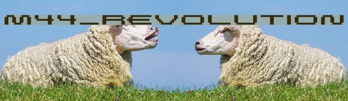 M44_REVOLUTION Font examples