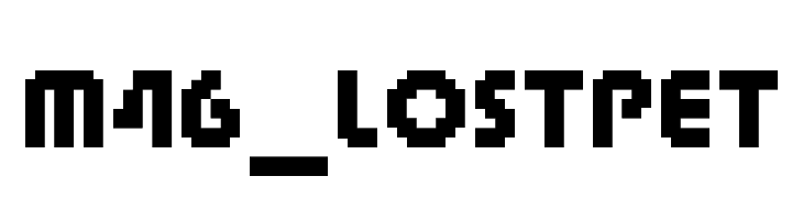 M46_LOSTPET  font caratteri gratis
