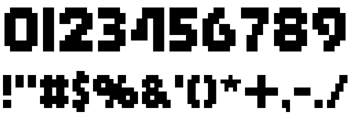 M46_LOSTPET Font OTHER CHARS