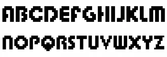 M46_LOSTPET Schriftart Groß