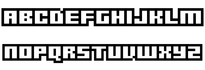 M47_FIRE WIRE Font LOWERCASE