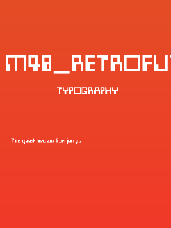 M48_RETROFUTURE Poster