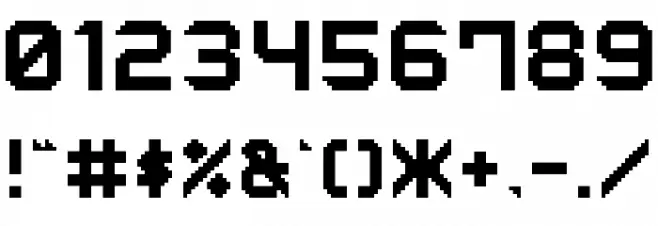 M52_CHAINSAW KISSED THE BIT Font OTHER CHARS