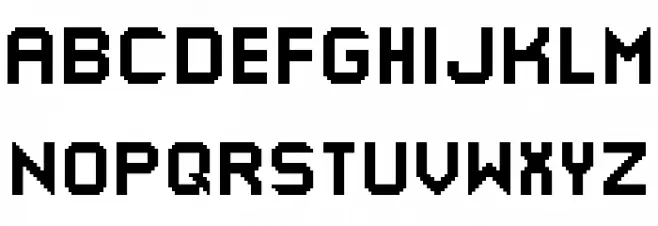 M52_CHAINSAW KISSED THE BIT Font Litere mari