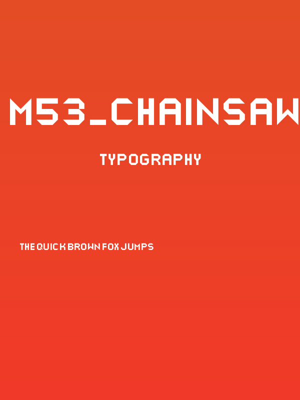 M53_CHAINSAW KISSED THE OUT Poster