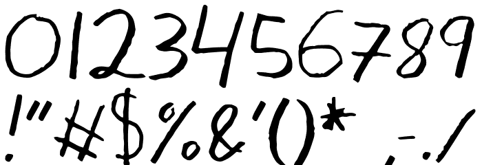 M9 Font OTHER CHARS