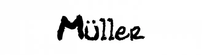 Müller  Frei Schriftart Herunterladen
