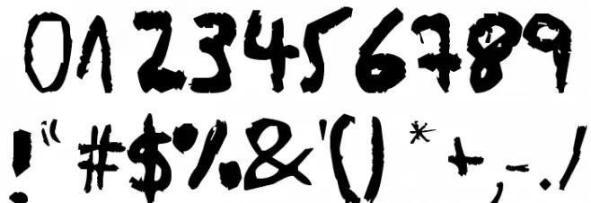 Müller Font OTHER CHARS