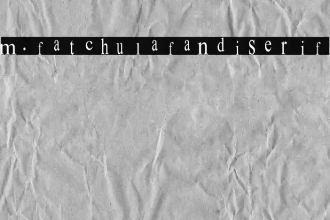 m. fatchul afandi serif Example 1