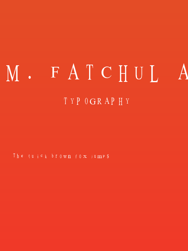 m. fatchul afandi serif Poster