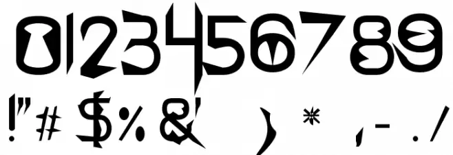 m. fatchul afandi Font OTHER CHARS