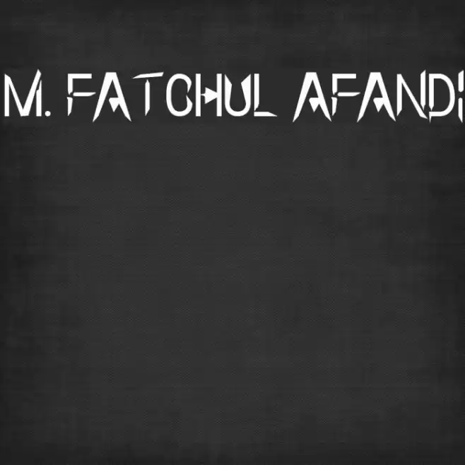 m. fatchul afandi Font examples