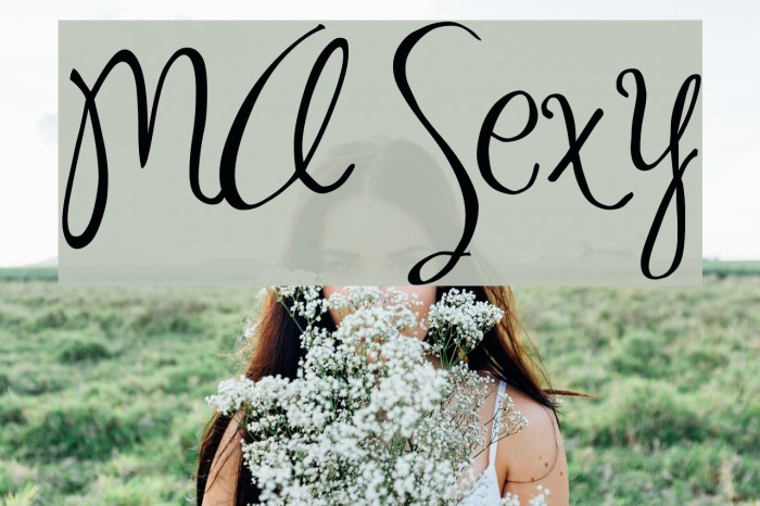 MA Sexy Font examples
