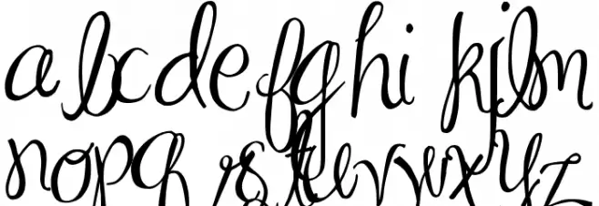 MA Sexy 字体 小写